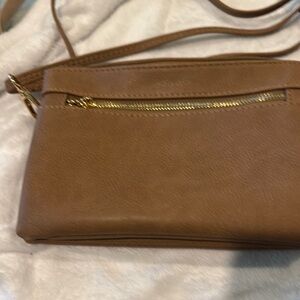 Elegant Tan Crossbody Bag